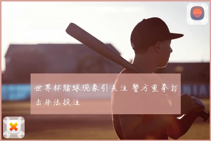 世界杯赌球现象引关注 警方重拳打击非法投注